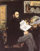 Edouard Manet Portrait of Emile Zola oil painting reproduction